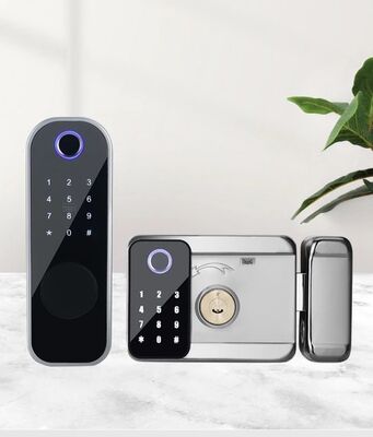 Hot Sell Waterproof  WIFI/TTlock Double-sided Fingerprint IP65 Finger Print Password Card Key Door Locks