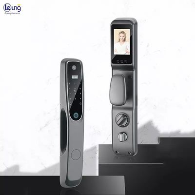 Kunci Pintu Wifi Dengan Kamera Aluminium Alloy Video Door Lock