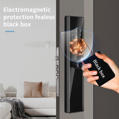 Tuya Zigbee Fingerprint Keyless Smart Door Lock Anti Pencurian Kunci Pintu Digital