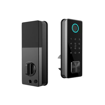 2 Tahun Garansi Buka kunci dengan TTLOCK TUYA BLE App Sidik jari Kartu Kata sandi Kunci USB Port