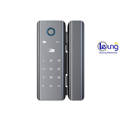 Kunci Pintu Kata Sandi Kaca Digital Kartu Kunci Pintu Cerdas Alloy Aluminium