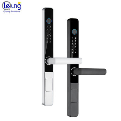 IP65 Smart Door Lock Tempered Glass Password Smart Lock Sidik jari