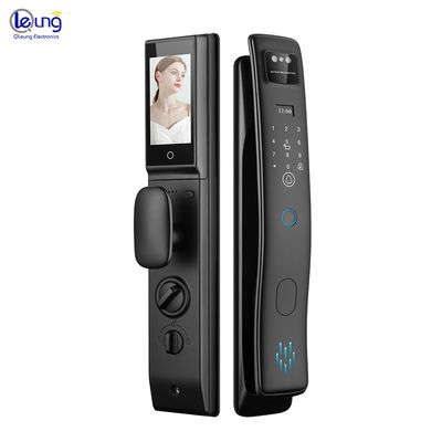 S958max Otomatis Pengakuan Wajah 3D Tuya Kamera Intercom Sidik Jari Smart Lock