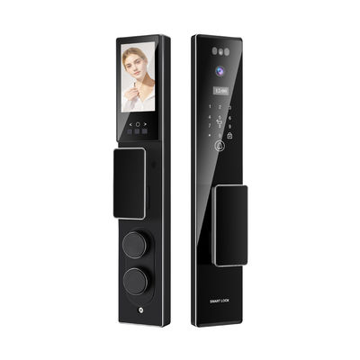 Pengakuan Wajah 3D Tuya Intercom APP Control Camera Smart Smart Digital Gate Lock