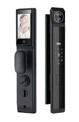 Qleung S940max Remote Visual Intercom 3D Face Fingerprint Password Buka kunci Smart Door Lock