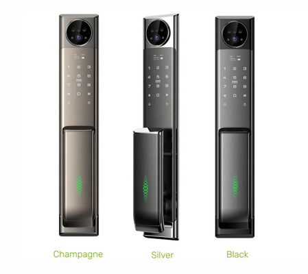 Qleung S923MAX Intelligent Video Calling Face Recognition Sidik jari Smart Door Lock