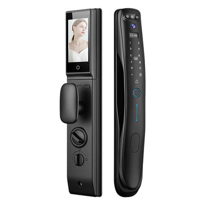 S931 Max Smart Camera Pengakuan wajah 3D Tuya Video Intercom Sidik jari & Kartu Kunci Akses Smart Door Lock