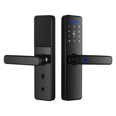 S811 Smart Home Door Lock Sidik jari Zigbee Wifi TTlock APP Remote Control Tuya Door Lock