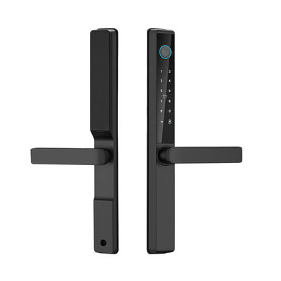 Outdoor Waterproof TTlock Tuya Wifi Smart Lock Card Finger Print Password Sliding Aluminium Door Lock