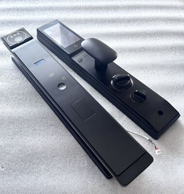 Kunci Cerdas Tuya dengan Pengakuan Wajah 3D Tanda Tangan LCD Tampilan Keamanan Akses Tanpa Kunci